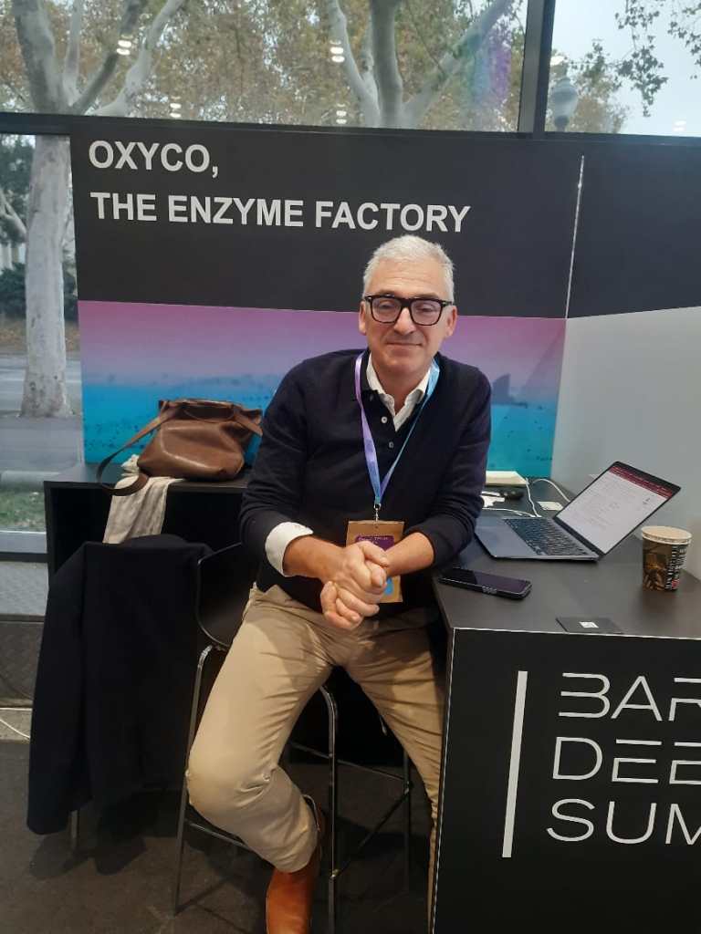 Oxyco stall at Barcelona Deep Tech